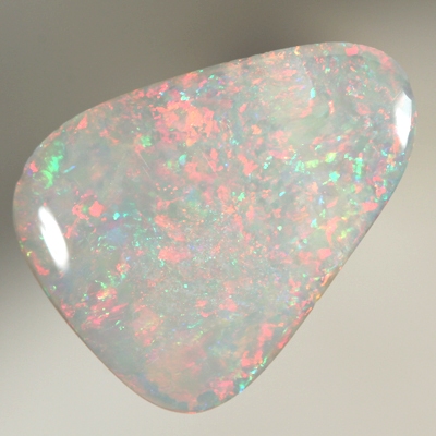 SOLID SEMI BLACK OPAL Bright red and orange colours 